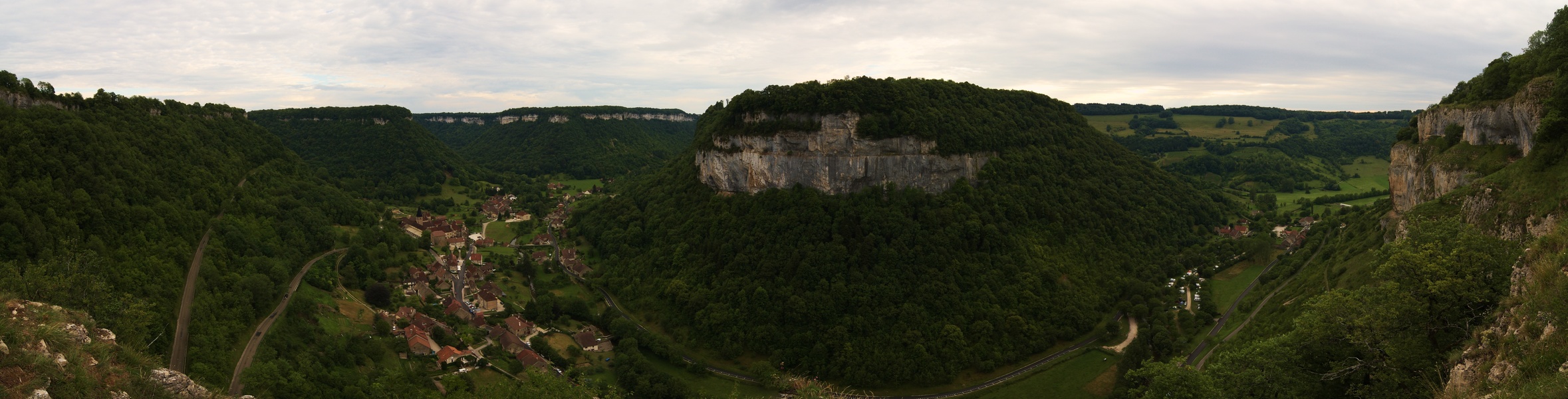 Vue depuis Granges-sur-Baume