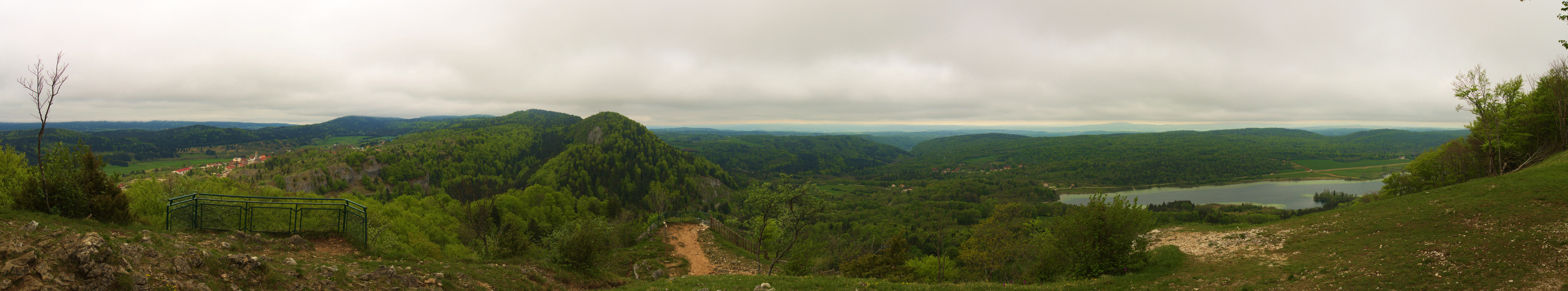 Panorama du pic de l'Aigle