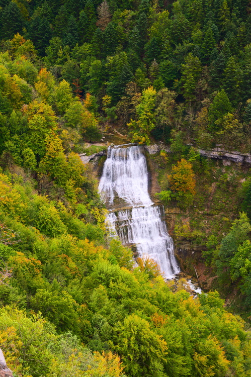 Vue du belvédère de l'Éventail