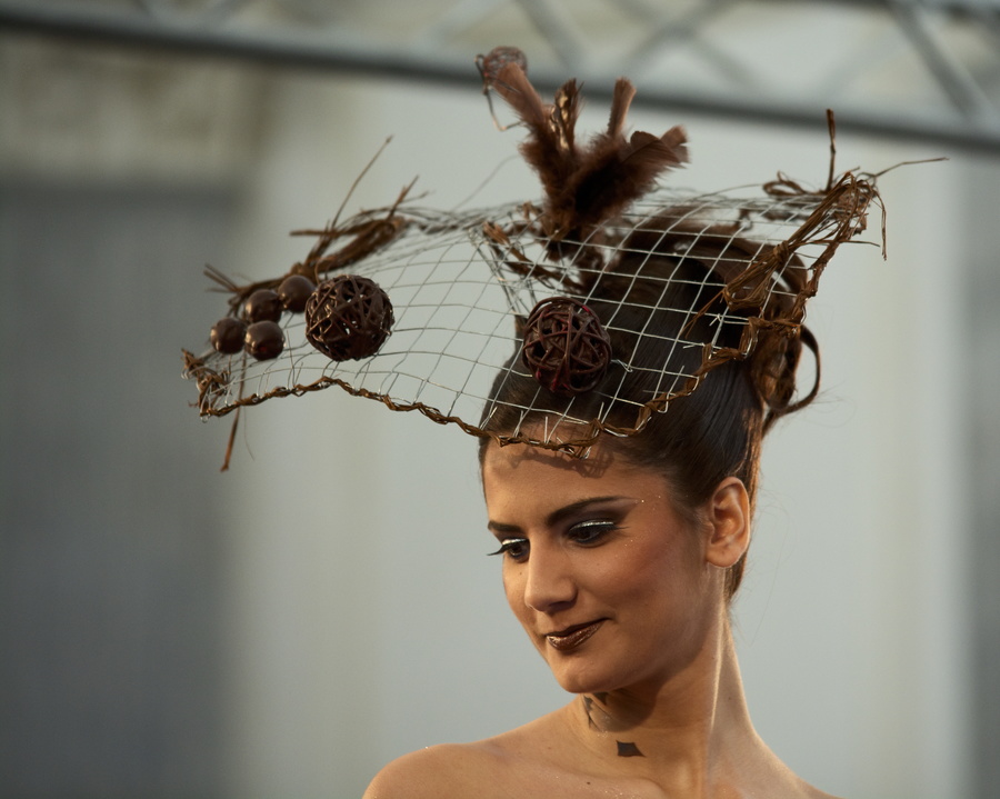 Coiffure en chocolat