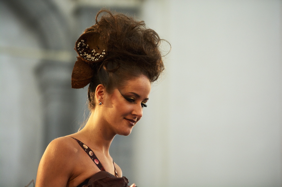 Coiffure en chocolat
