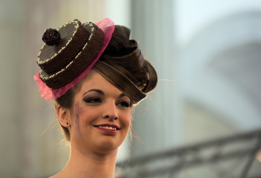 Coiffure en chocolat