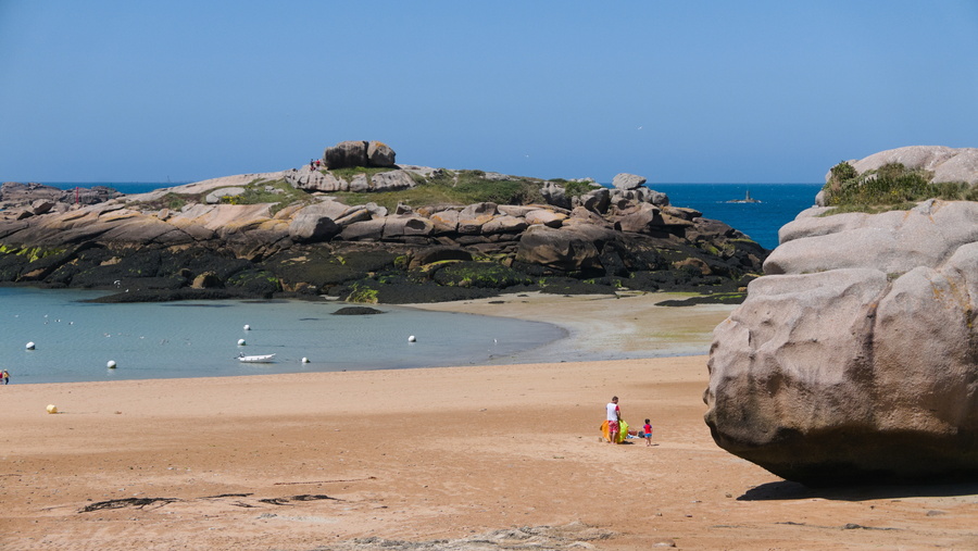 Plage de Trégastel