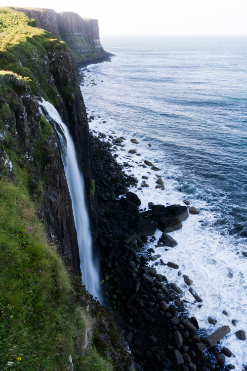 Kilt Rock Waterfall