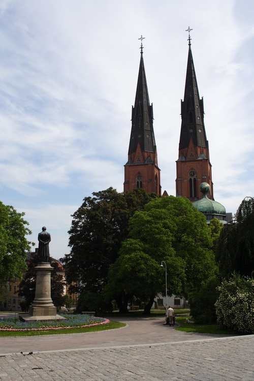 La cathédrale d'Uppsala